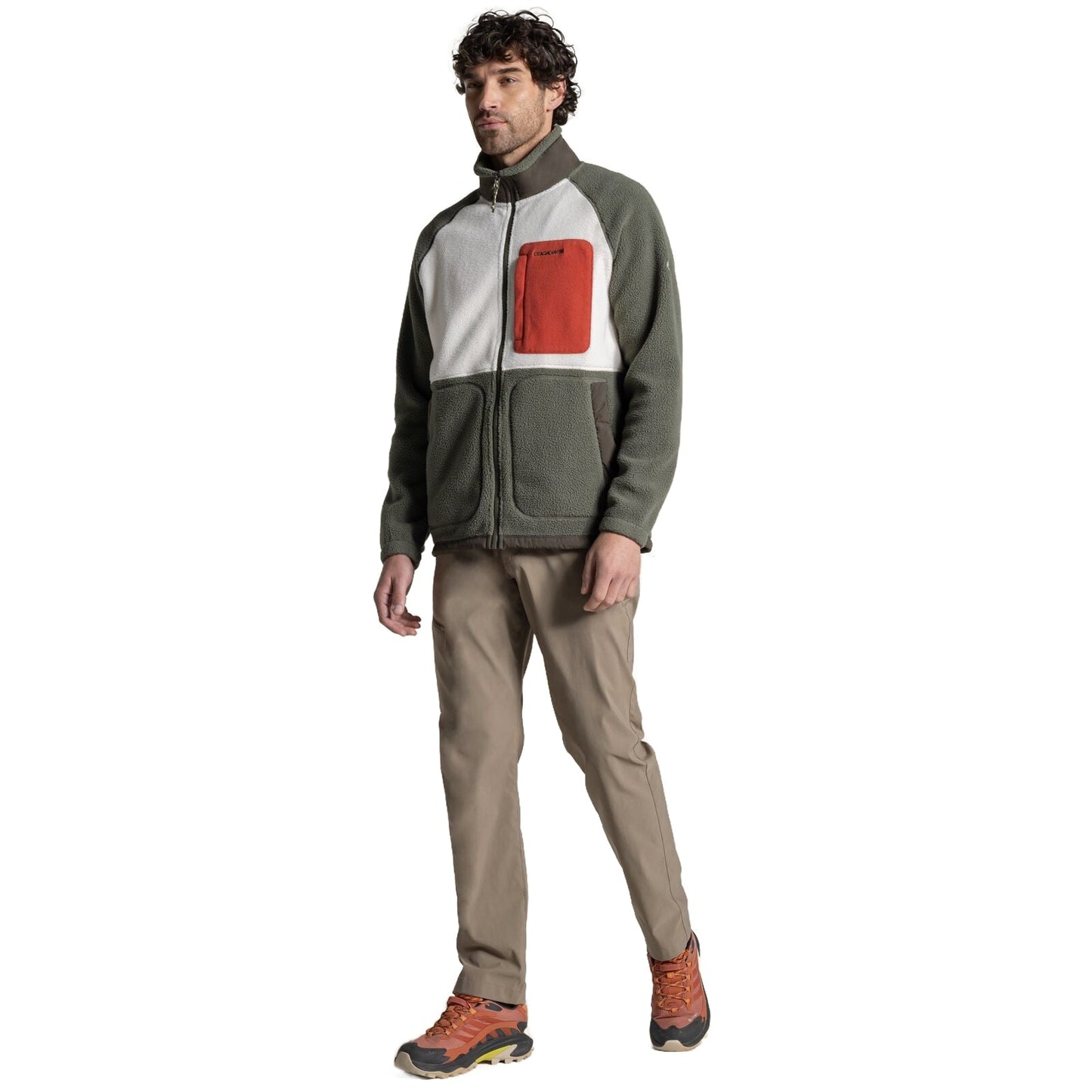 Craghoppers Mens Dades Full Zip Fleece