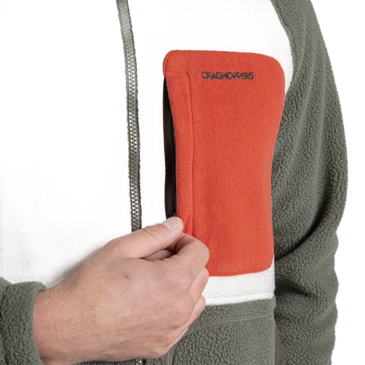 Craghoppers Mens Dades Full Zip Fleece