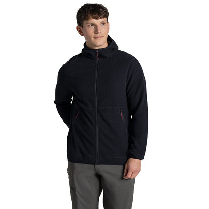 Craghoppers Mens Compresslite Hooded Full Zip Fleece