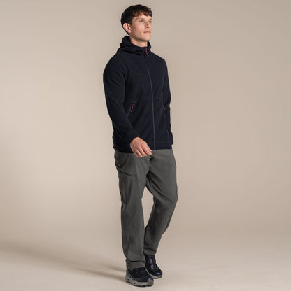 Craghoppers Mens Compresslite Hooded Full Zip Fleece