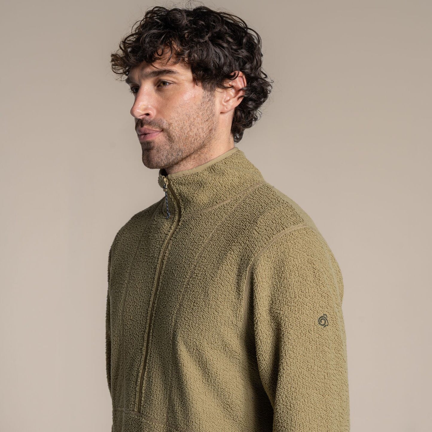 Craghoppers Mens Compresslite Half Zip Fleece