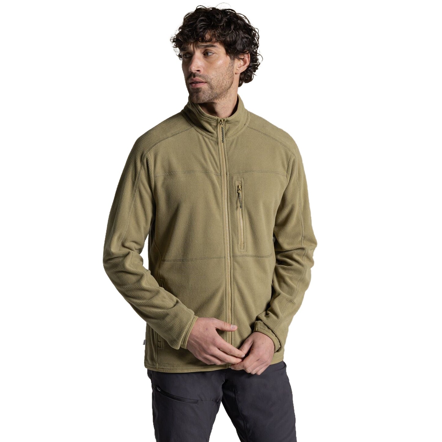 Craghoppers Mens NosiLife Spry II Technical Full Zip Fleece