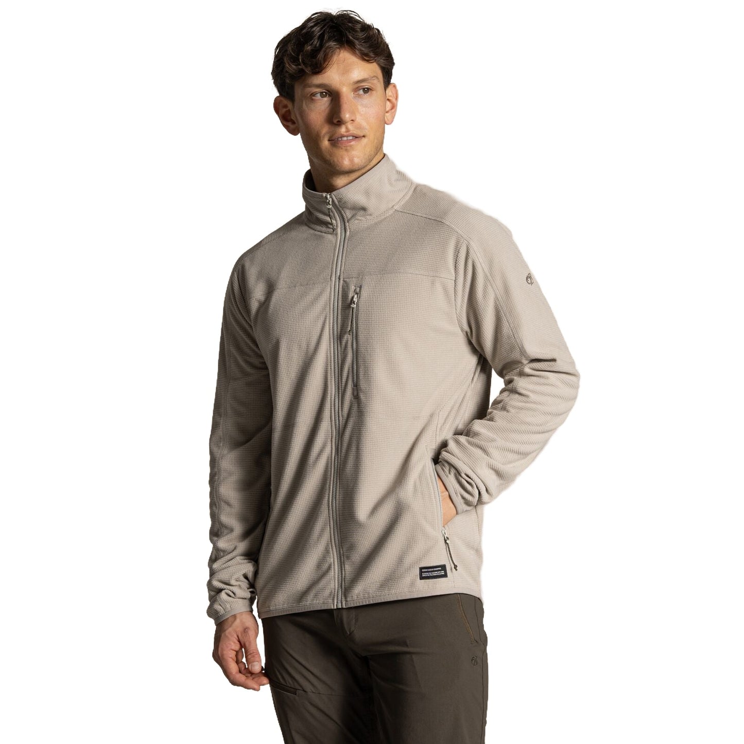 Craghoppers Mens NosiLife Spry II Technical Full Zip Fleece