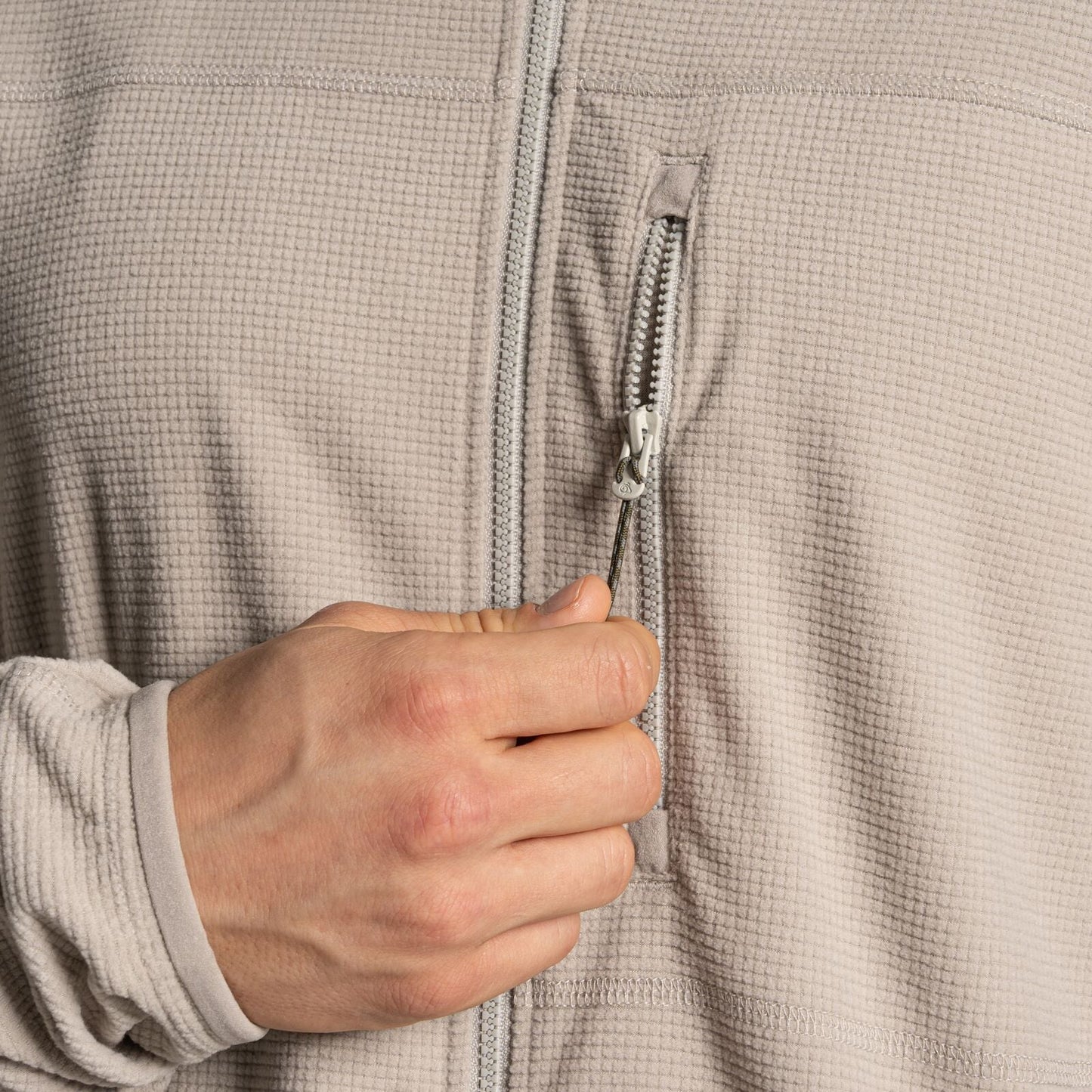 Craghoppers Mens NosiLife Spry II Technical Full Zip Fleece
