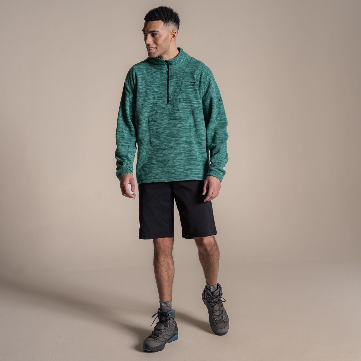 Craghoppers Mens Esk II Half Zip Fleece