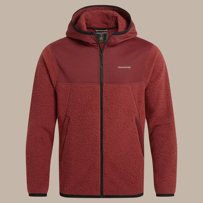 Craghoppers Mens Telesto Hooded Full Zip Fleece