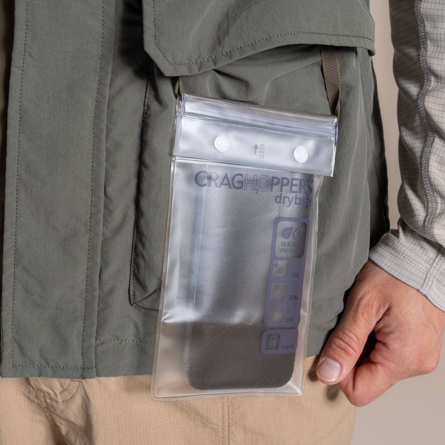 Craghoppers Mens NosiLife Adventure V  Gilet