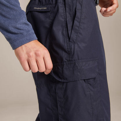 Craghoppers Mens Kiwi UV Protect Relaxed Fit Walking Cargo Pants