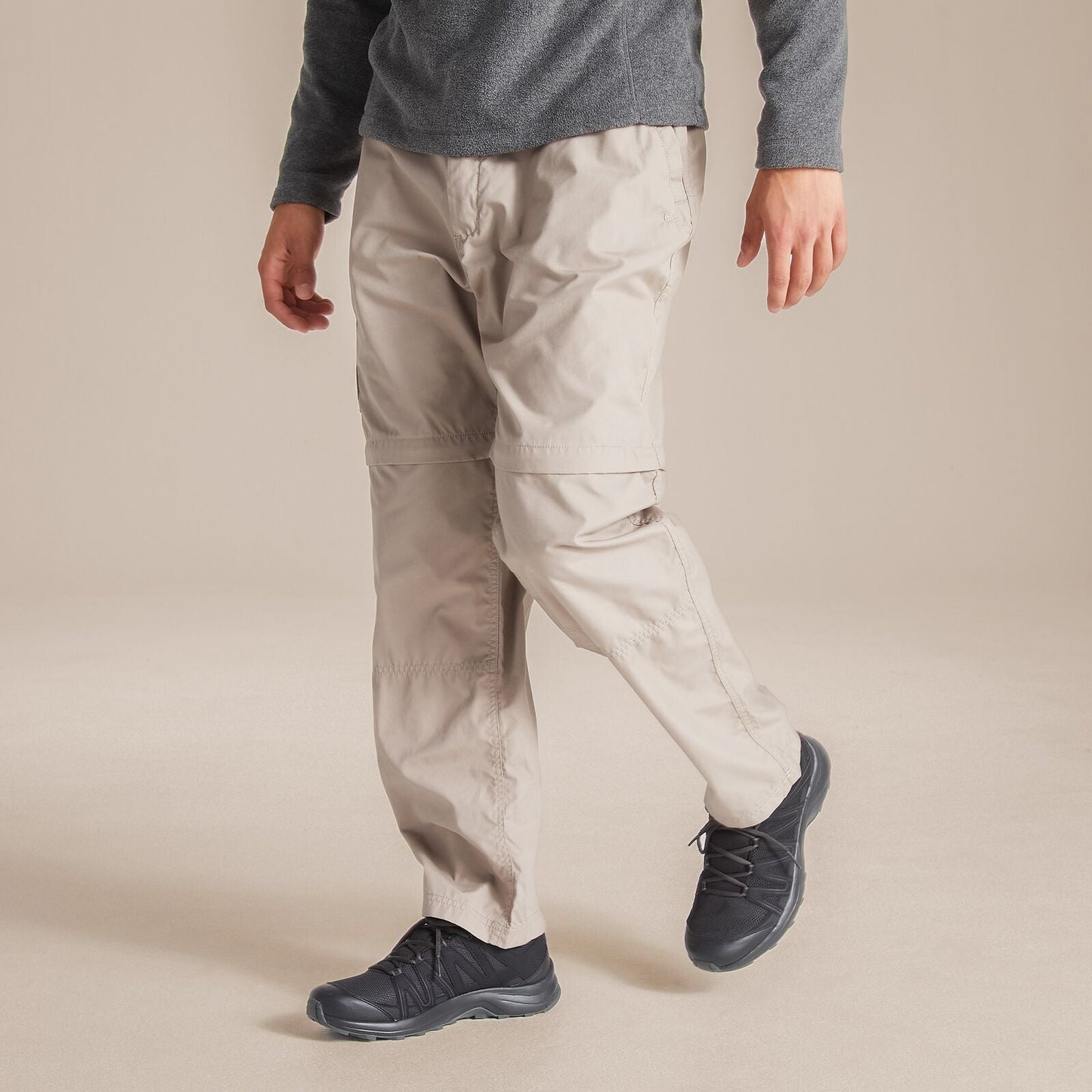 Craghoppers Mens Kiwi Convertible Zip Off Walking Trousers