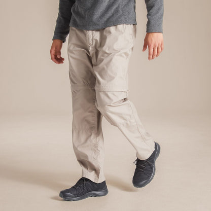 Craghoppers Mens Kiwi Convertible Zip Off Walking Trousers