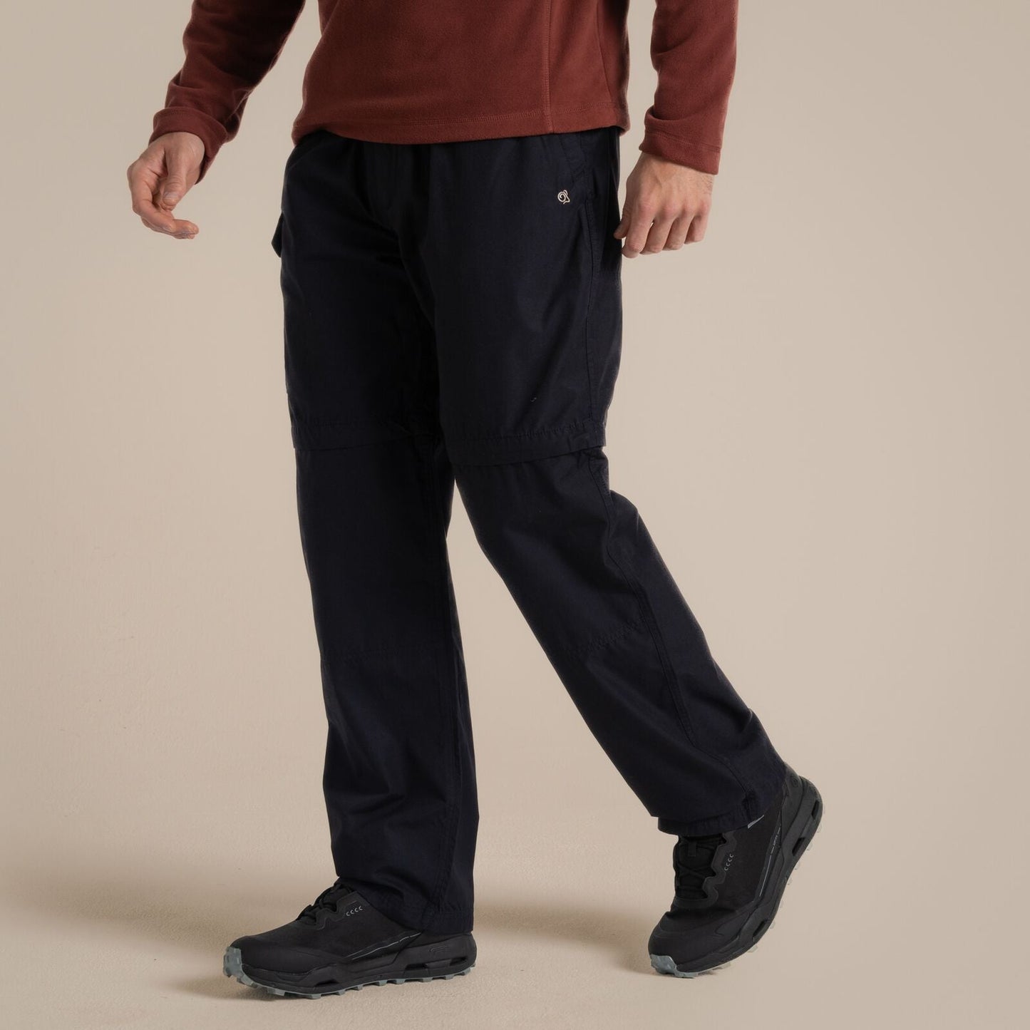 Craghoppers Mens Kiwi Convertible Zip Off Walking Trousers