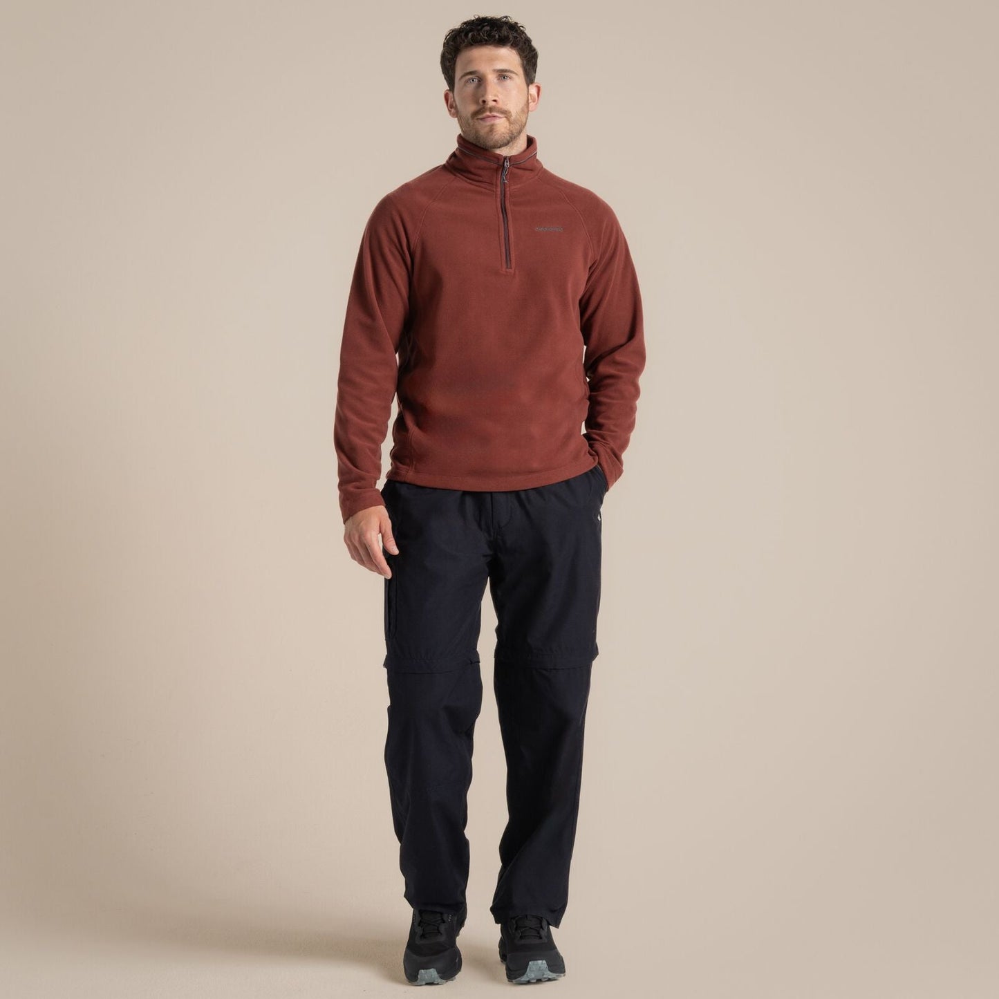 Craghoppers Mens Kiwi Convertible Zip Off Walking Trousers