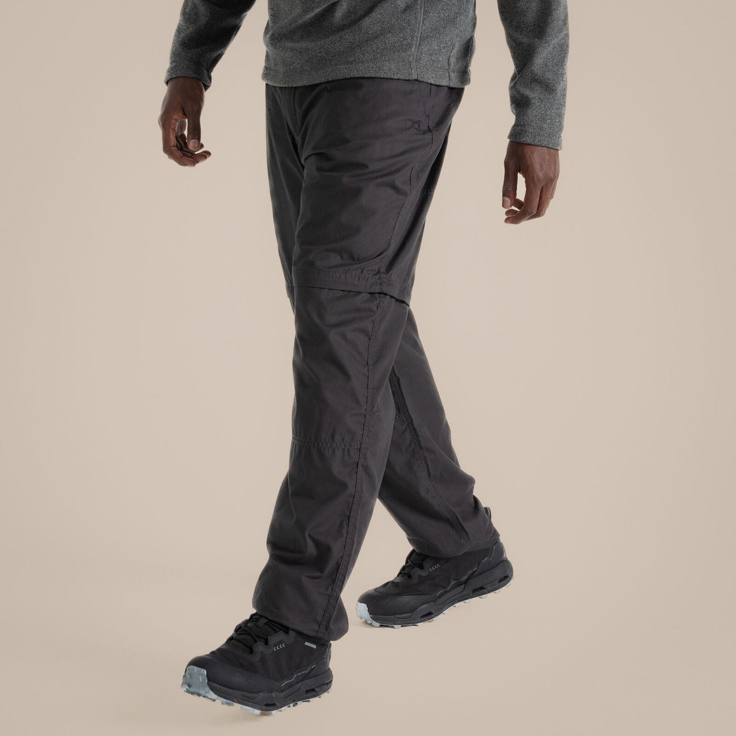 Craghoppers Mens Kiwi Convertible Zip Off Walking Trousers
