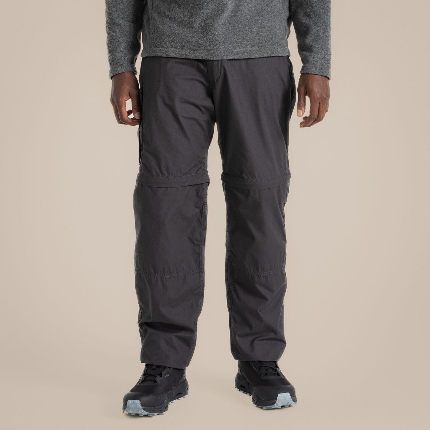 Craghoppers Mens Kiwi Convertible Zip Off Walking Trousers
