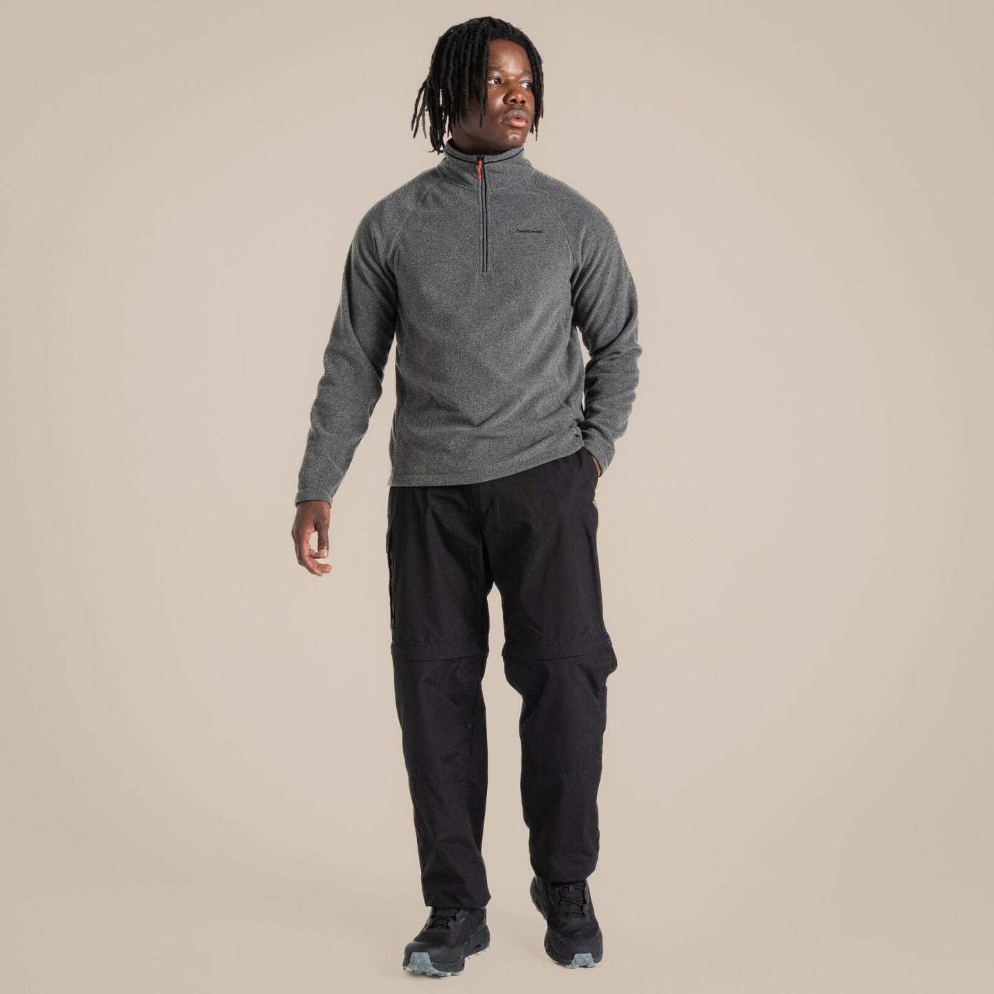 Craghoppers Mens Kiwi Convertible Zip Off Walking Trousers