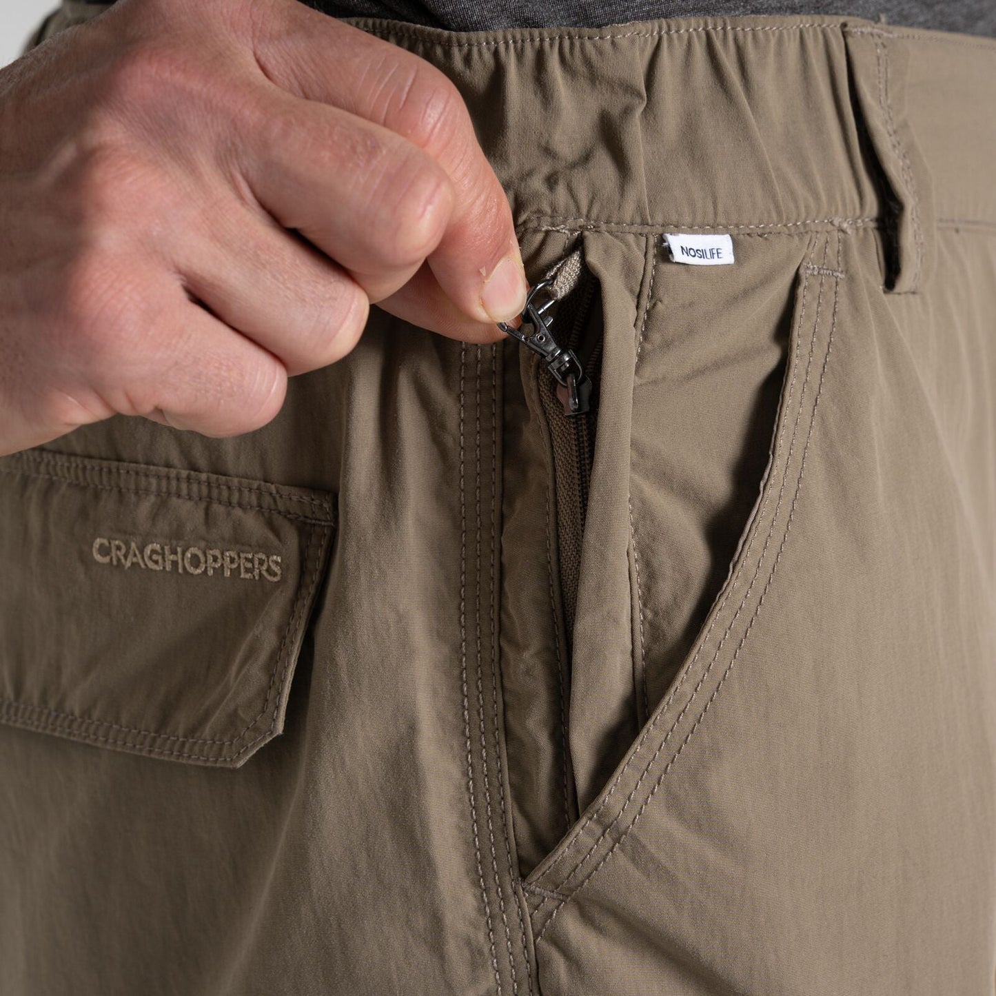 Craghoppers Mens NosiLife Cargo III Walking Shorts