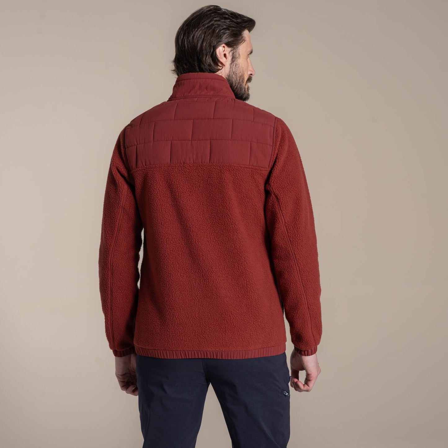 Craghoppers Mens Helvellyn Hybrid Full Zip Fleece