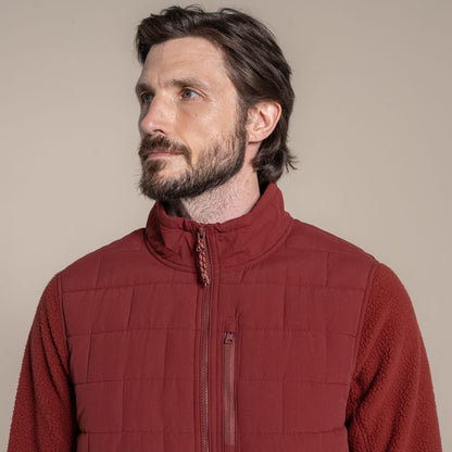 Craghoppers Mens Helvellyn Hybrid Full Zip Fleece