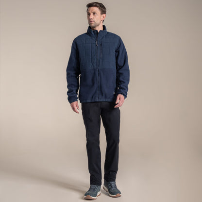 Craghoppers Mens Helvellyn Hybrid Full Zip Fleece