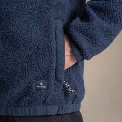 Craghoppers Mens Helvellyn Hybrid Full Zip Fleece