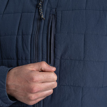 Craghoppers Mens Helvellyn Hybrid Full Zip Fleece