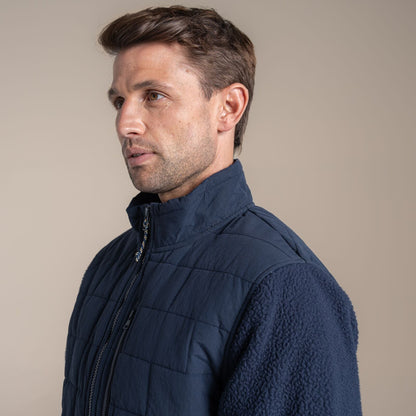Craghoppers Mens Helvellyn Hybrid Full Zip Fleece