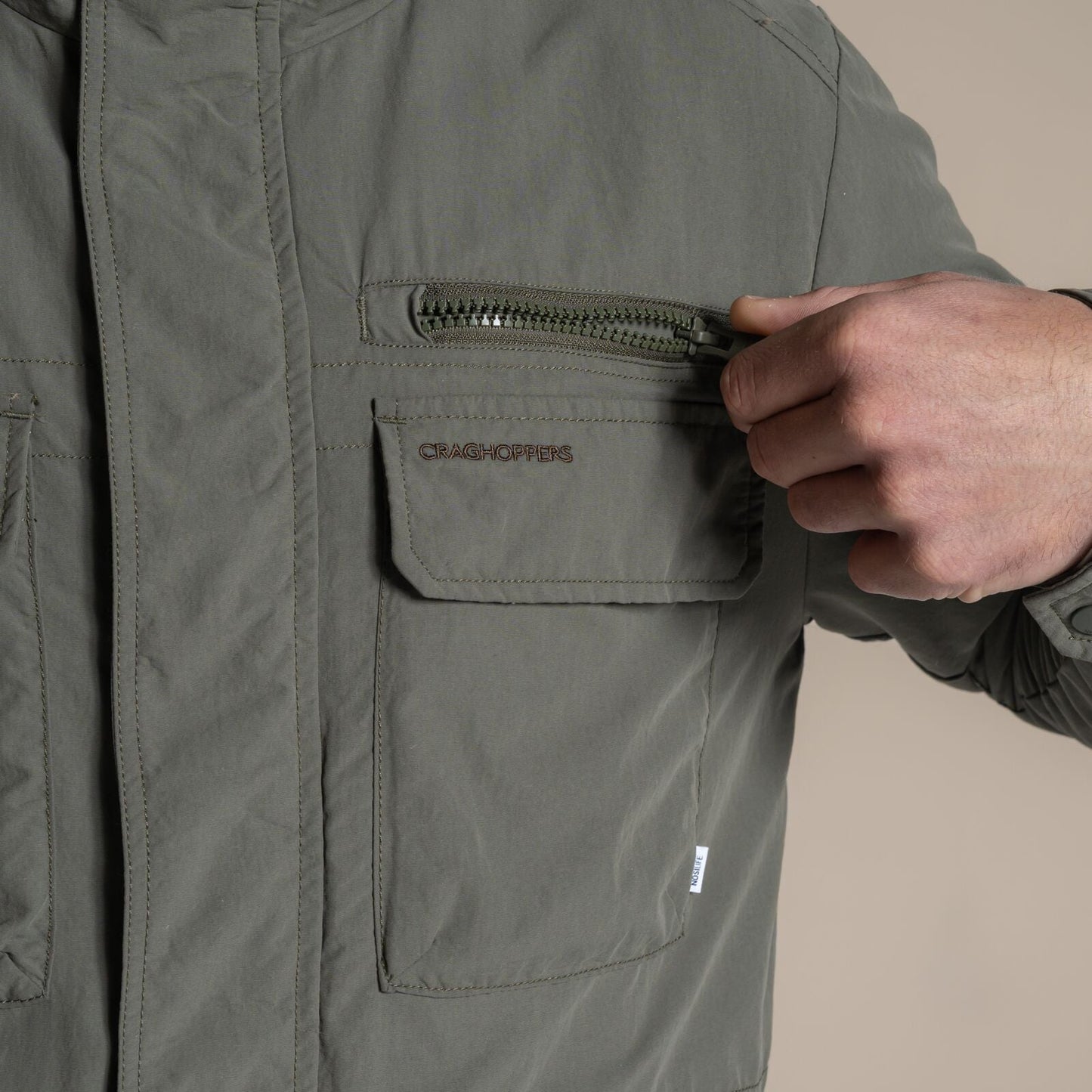Craghoppers Mens NosiLife Adventure V Jacket