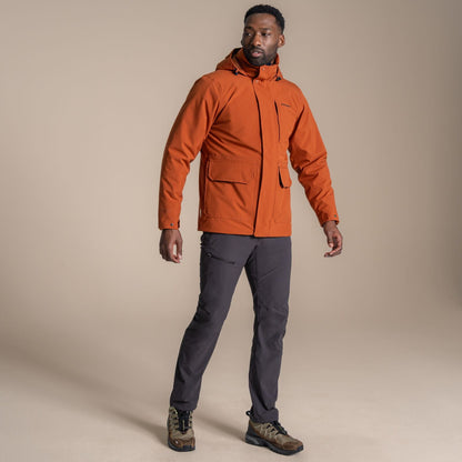 Craghoppers Mens Padley II Insulated Waterproof Jacket - Gingerbread