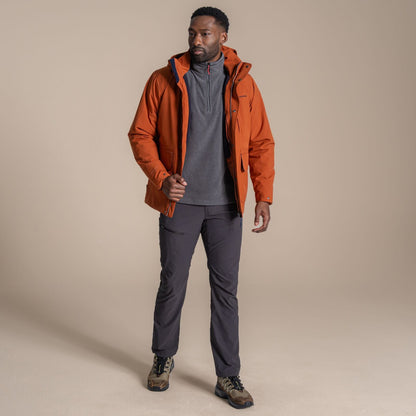 Craghoppers Mens Padley II Insulated Waterproof Jacket - Gingerbread