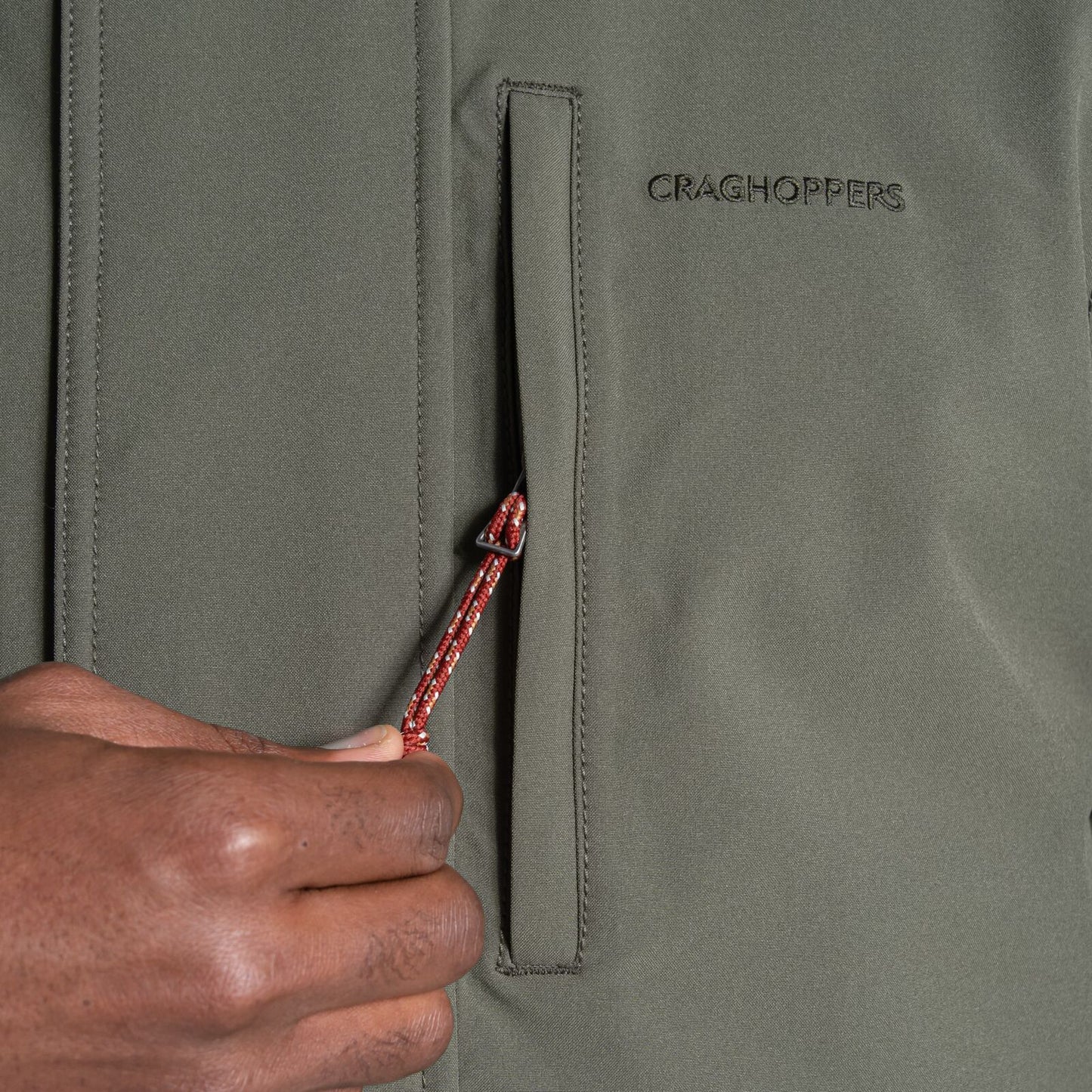 Craghoppers Mens Padley II Insulated Waterproof Jacket - Gingerbread
