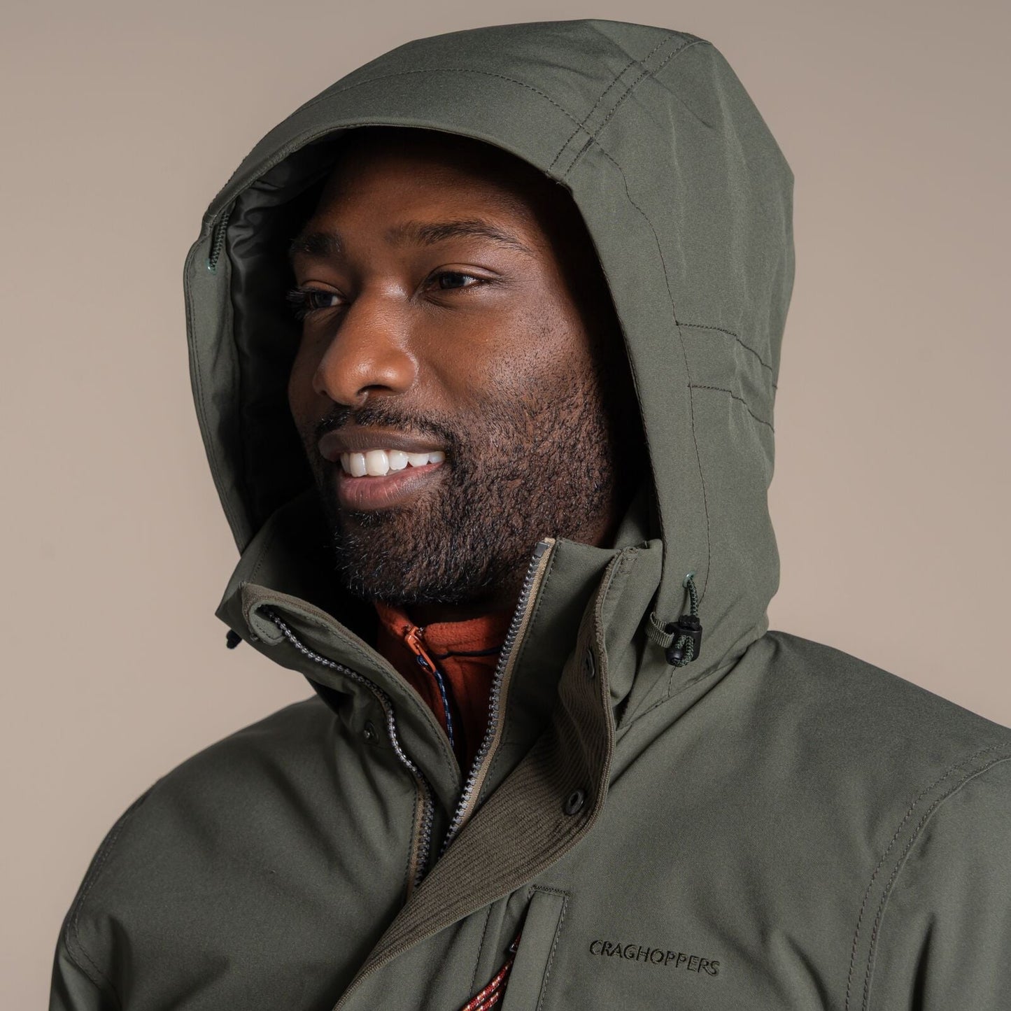 Craghoppers Mens Padley II Insulated Waterproof Jacket - Gingerbread
