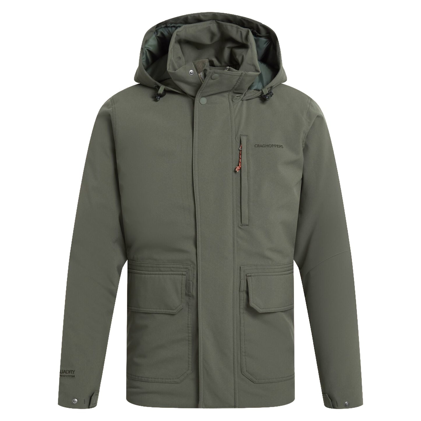 Craghoppers Mens Padley II Insulated Waterproof Jacket - Gingerbread
