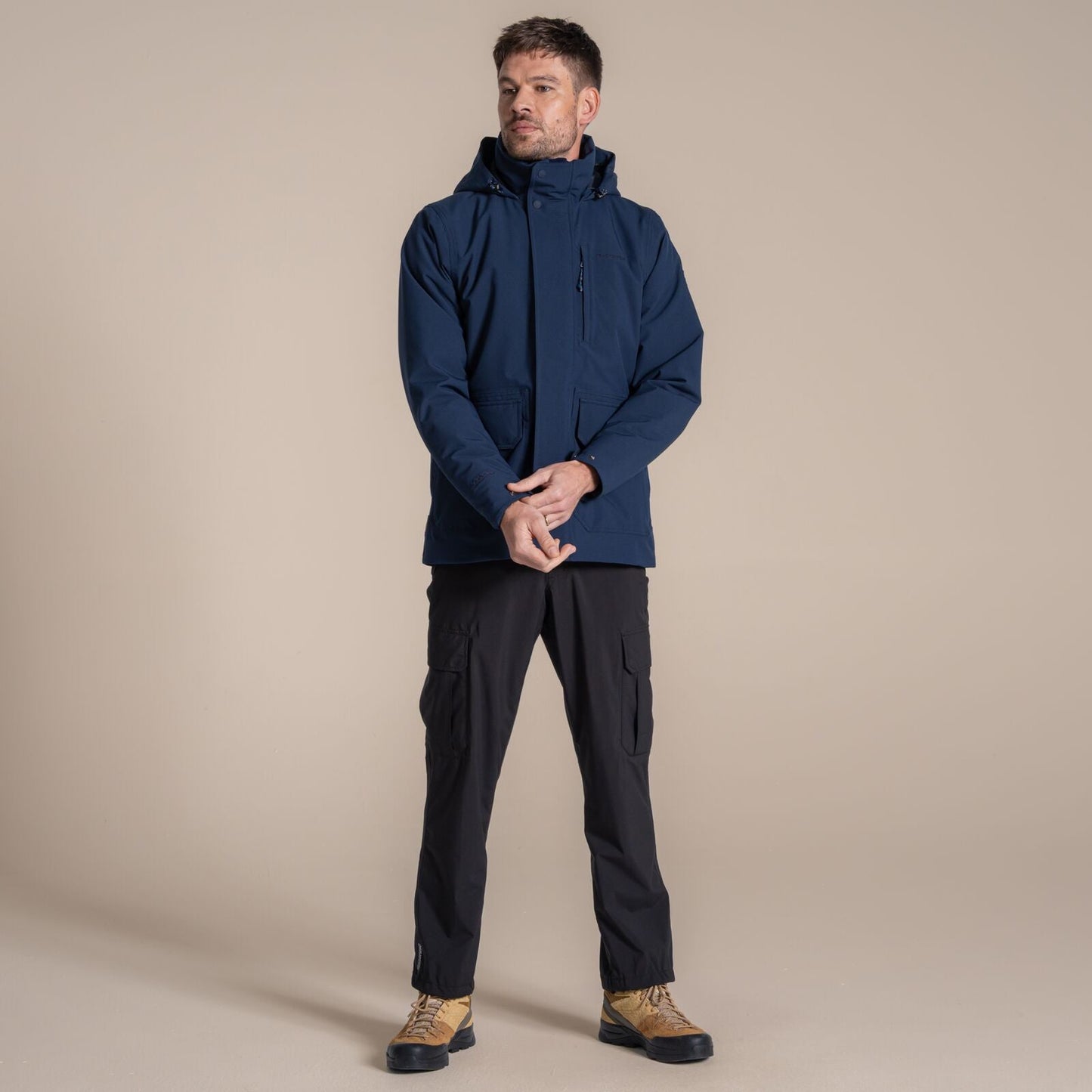 Craghoppers Mens Padley II Insulated Waterproof Jacket - Gingerbread