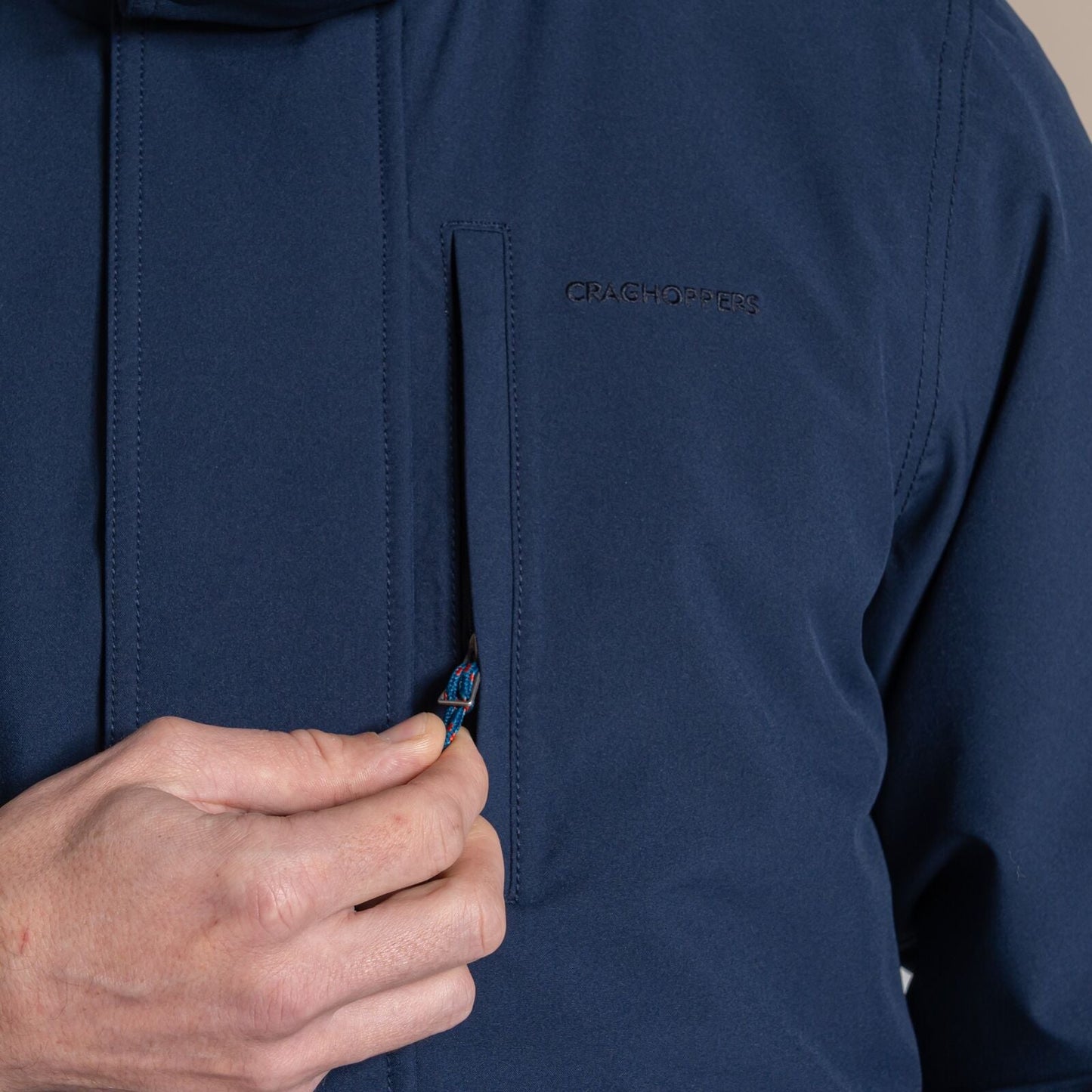 Craghoppers Mens Padley II Insulated Waterproof Jacket - Gingerbread