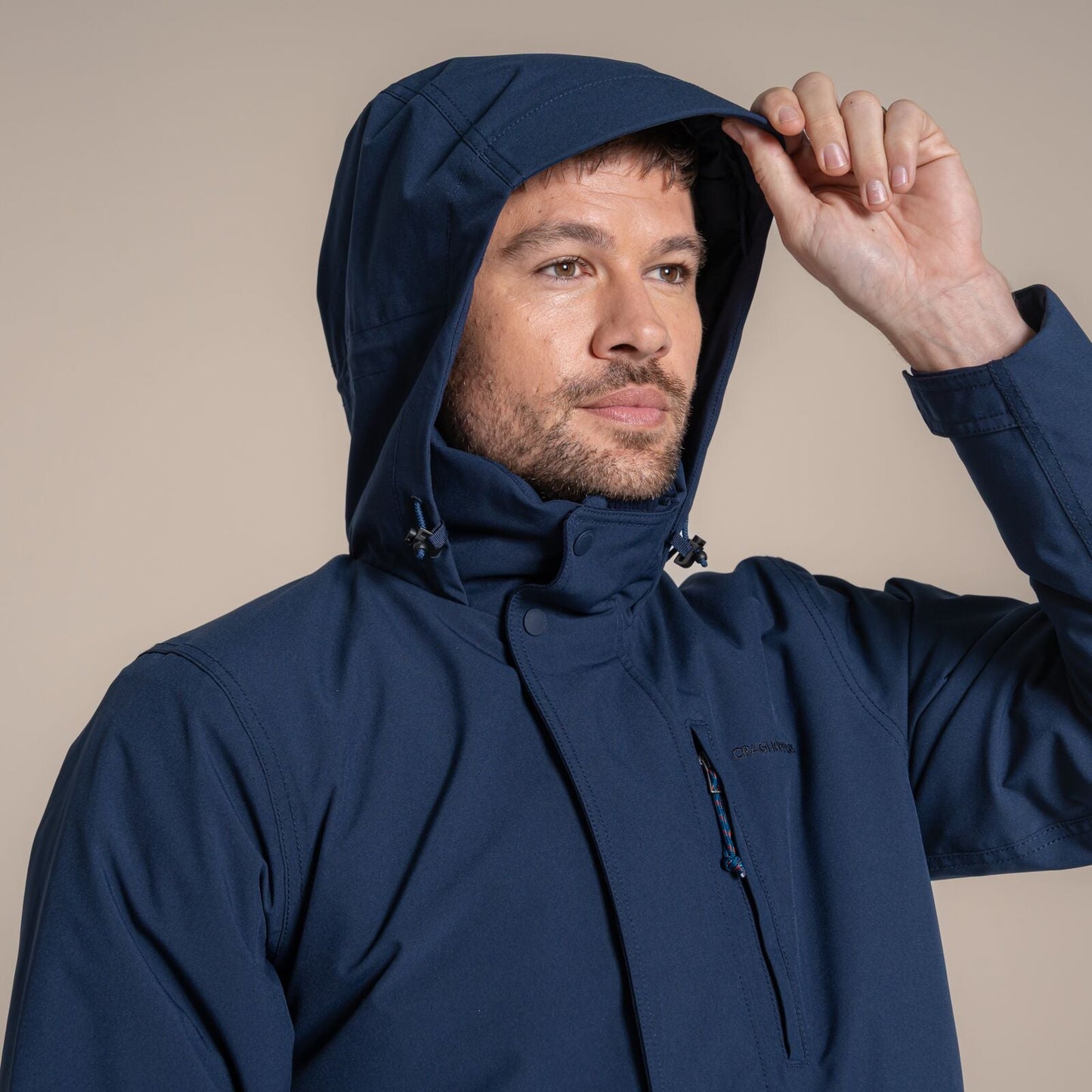 Craghoppers Mens Padley II Insulated Waterproof Jacket - Gingerbread