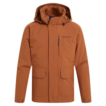 Craghoppers Mens Padley II Insulated Waterproof Jacket - Gingerbread