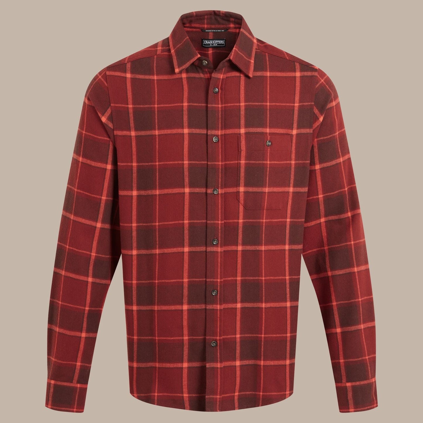 Craghoppers Mens Gable Long Sleeve Shirt