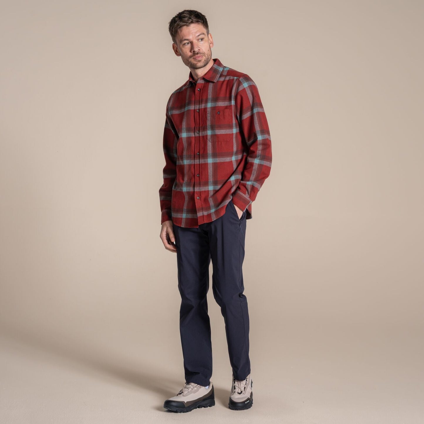 Craghoppers Mens Rowan Long Sleeve Shirt
