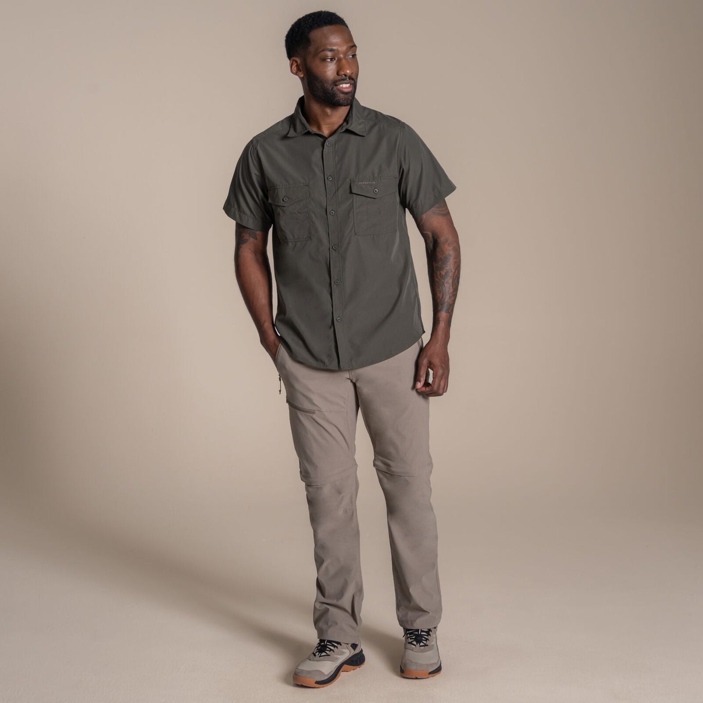 Craghoppers Mens Kiwi II Short Sleeve Shirt