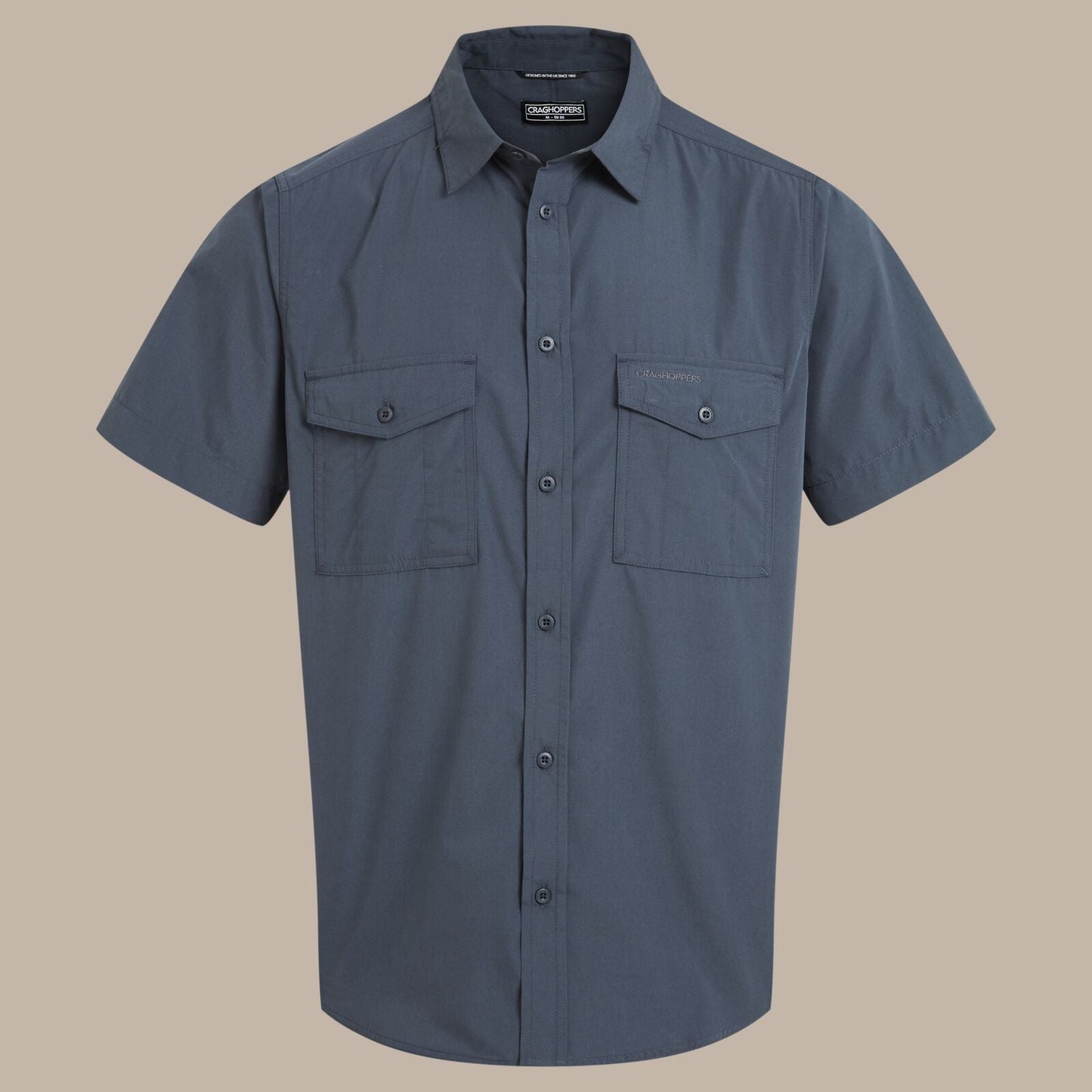 Craghoppers Mens Kiwi II Short Sleeve Shirt