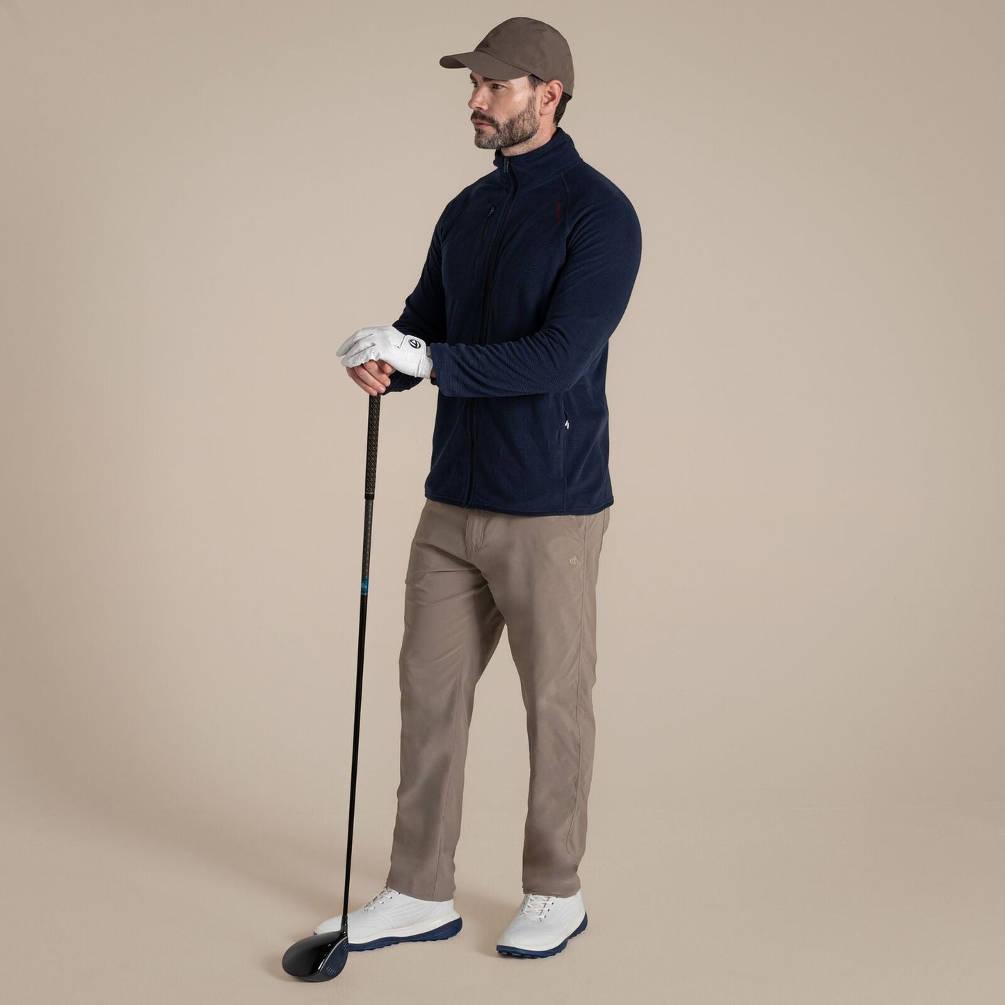 Craghoppers Mens NosiLife Copthorne Golf Full Zip Fleece