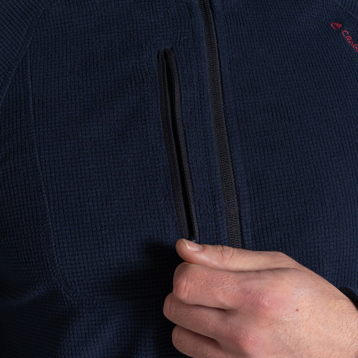 Craghoppers Mens NosiLife Copthorne Golf Full Zip Fleece