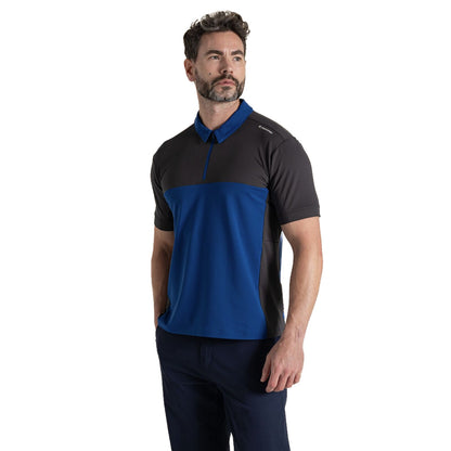 Craghoppers Mens NosiLife Avro Golf Short Sleeve Polo Shirt