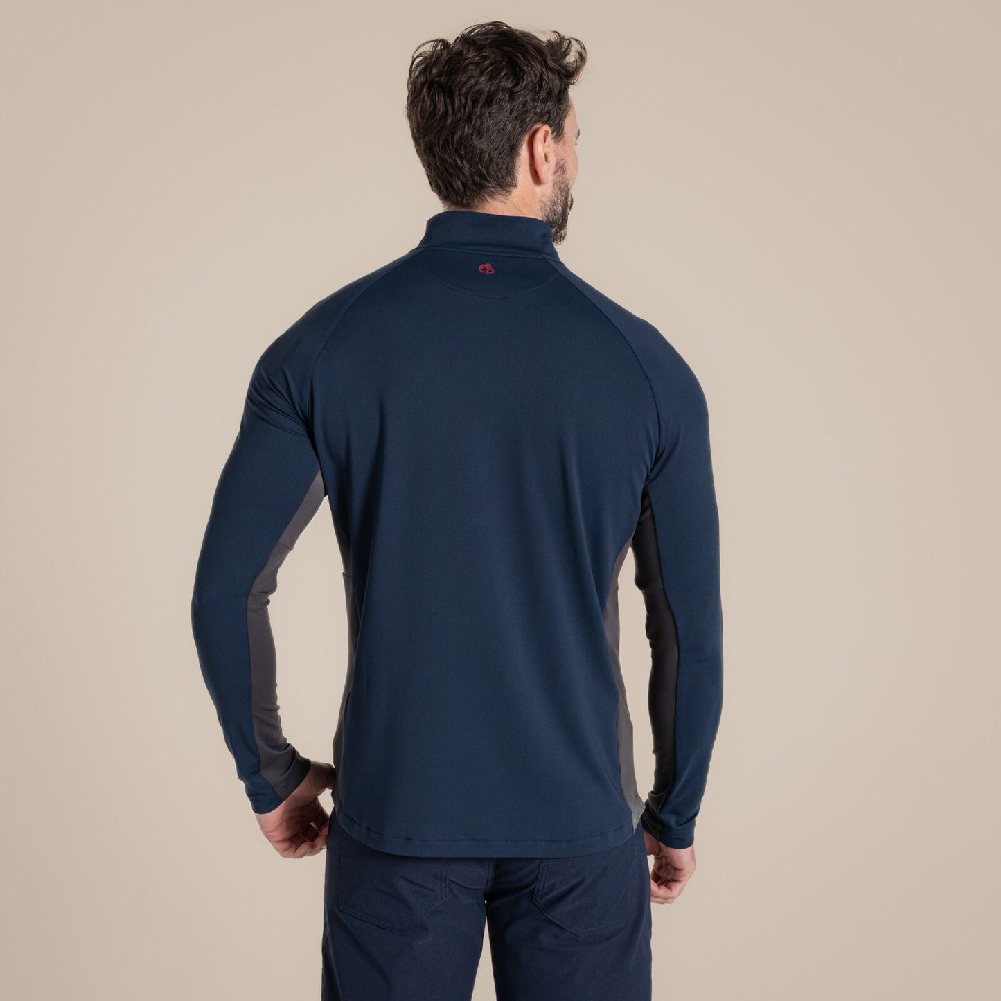Craghoppers Mens NosiLife Goswick Golf Half Zip Sweater