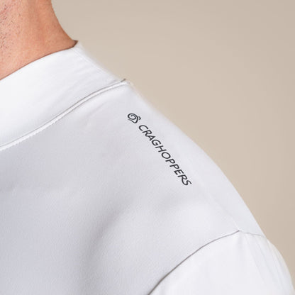 Craghoppers Mens NosiLife Golf Mock Neck Baselayer Top