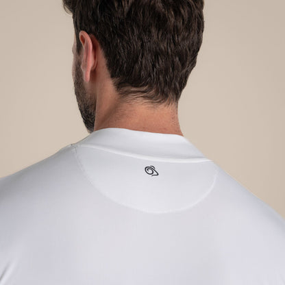 Craghoppers Mens NosiLife Golf Mock Neck Baselayer Top