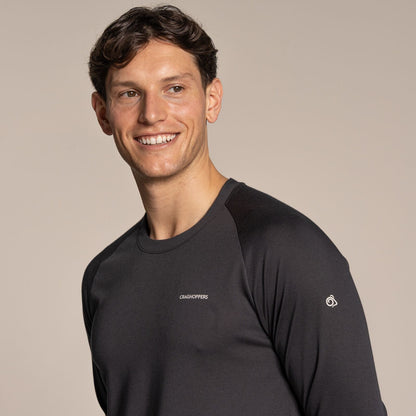 Craghoppers Mens NosiLife Nour Long Sleeve T-Shirt