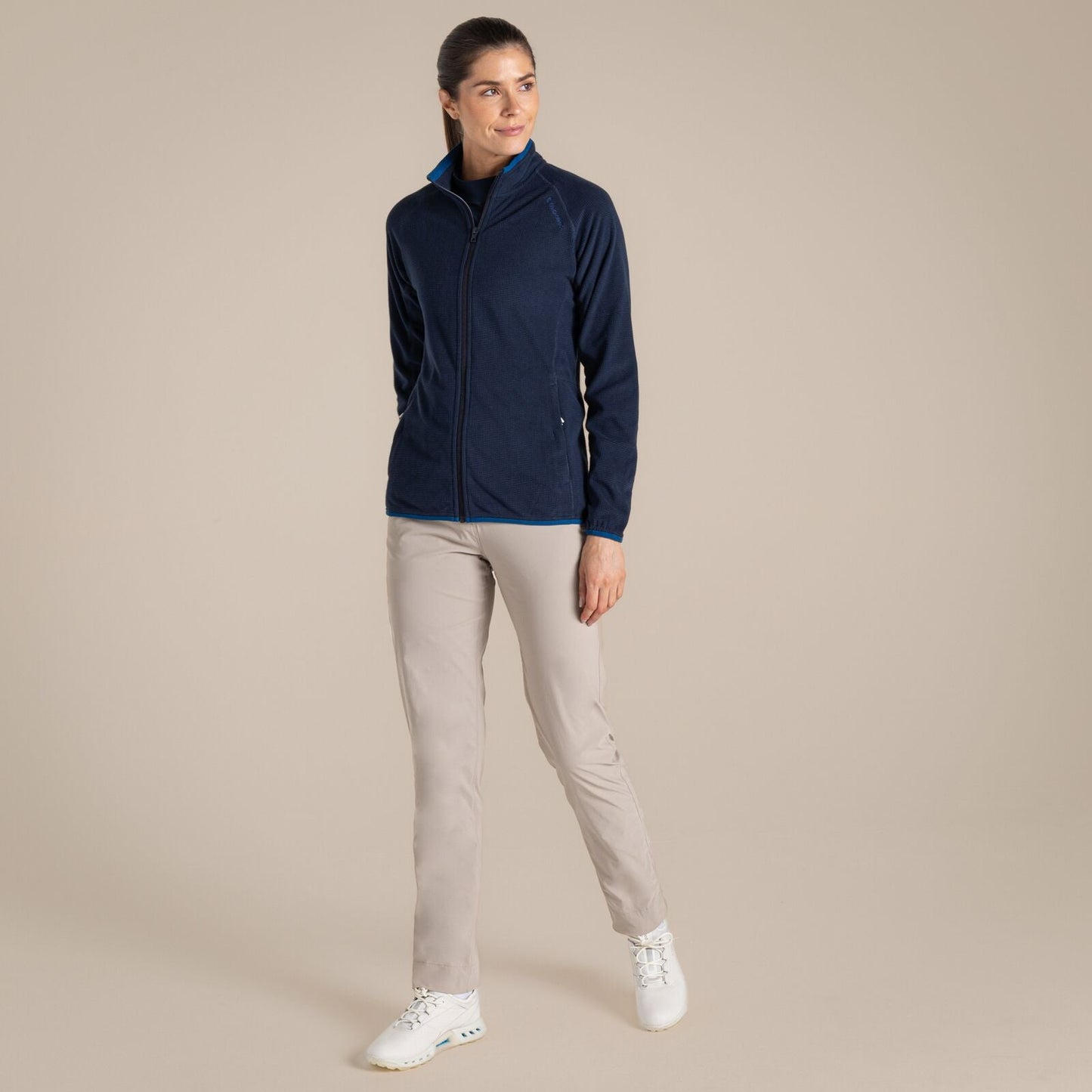Craghoppers Womens NosiLife Belfairs Golf Full Zip Fleece
