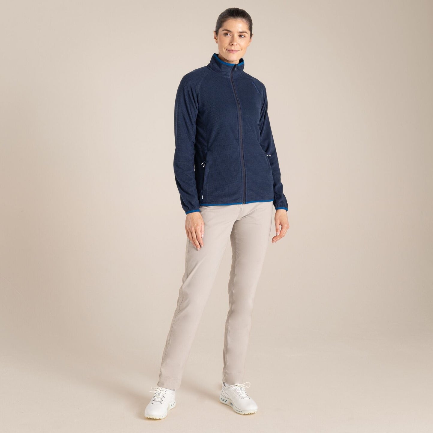Craghoppers Womens NosiLife Belfairs Golf Full Zip Fleece