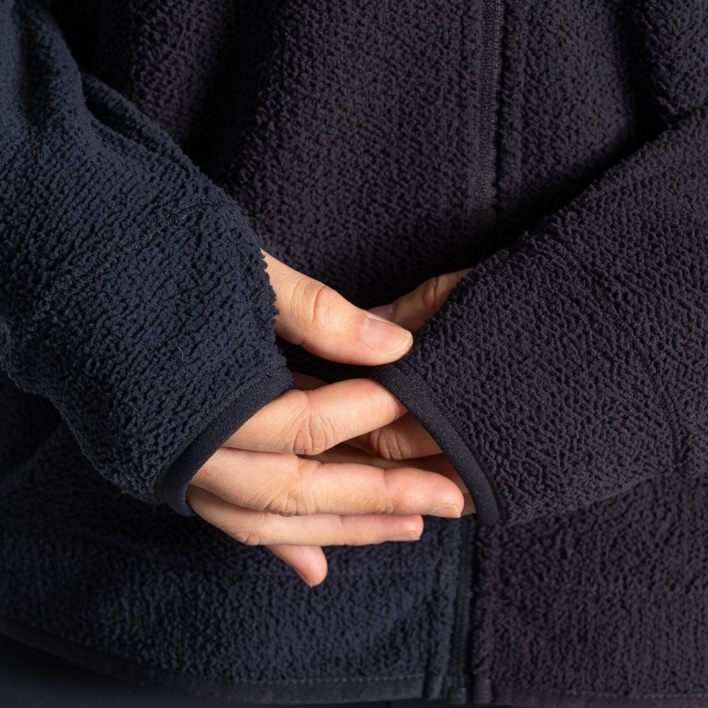 Craghoppers Womens Compresslite Hooded Full Zip Fleece